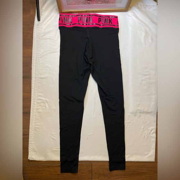 PINK size small black leggings - Picture 3 of 4